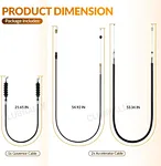 Precedent accelerator throttle cable